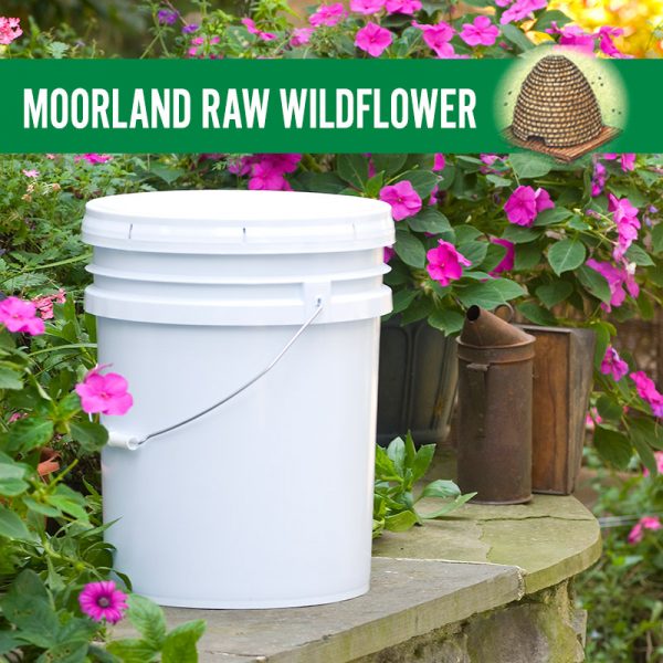 Moorland Raw Wildflower Honey Pail